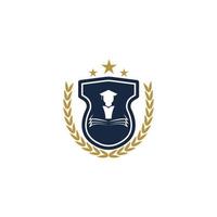 University  Academy  School and Course logo design template vector