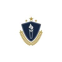 University  Academy  School and Course logo design template vector