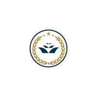 University  Academy  School and Course logo design template vector
