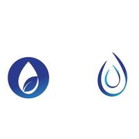 Water drop Logo Template vector