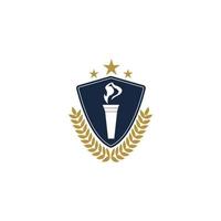 University  Academy  School and Course logo design template vector