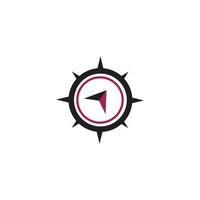 Compass Logo Template vector icon illustration design