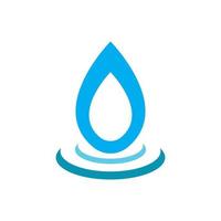 Water drop Logo Template vector