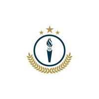 University  Academy  School and Course logo design template vector