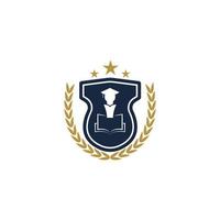 University  Academy  School and Course logo design template vector