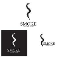 Smoke steam icon logo illustration isolated on white background Aroma vaporize icons. Smells vector line icon  hot aroma  stink or cooking steam symbols  smelling or vapor