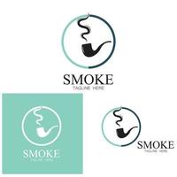 Smoke steam icon logo illustration isolated on white background Aroma vaporize icons. Smells vector line icon  hot aroma  stink or cooking steam symbols  smelling or vapor