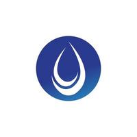 Water drop Logo Template vector