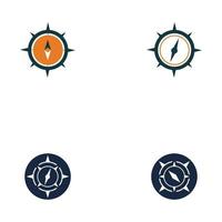 Compass Logo Template vector icon illustration design