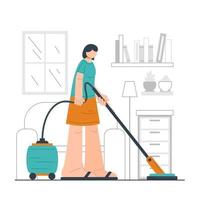 Spring Cleaning Concept vector