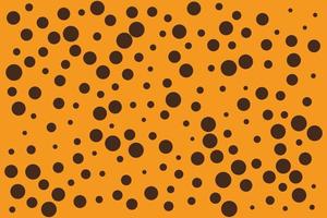 Fashionable pattern for textiles and interior design. Scattered polka dots design. vector