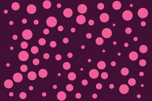 Fashionable pattern for textiles and interior design. Scattered polka dots design. vector