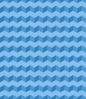 Vector isometric pattern. Blue cubes. Bright monochrome geometric background.