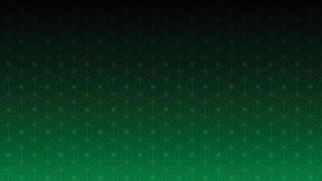 background with hexagon motif and green star vector