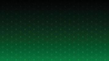 background with hexagon motif and green star vector