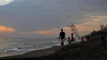 .taking around the beach in the afternoon photo