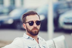 stylish portrait man photo