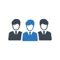 Leadership Icon, team icon for your web site , logo, app, UI design vector