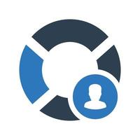 Employee report icon, report vector concept