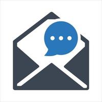 Quick response icon, tips, speech vector