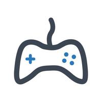 Game pad icon on white background vector