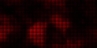 Dark Red vector pattern in square style.