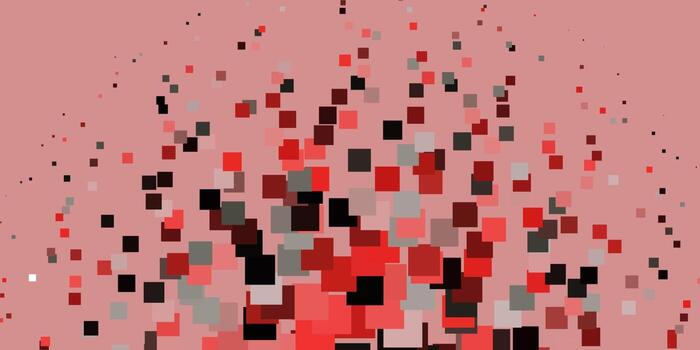 Light Red vector backdrop with rectangles.