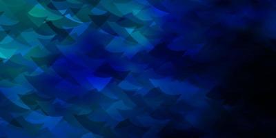 Dark BLUE vector layout with rectangles, triangles.