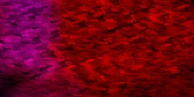 Dark Pink, Yellow vector layout with lines, triangles.