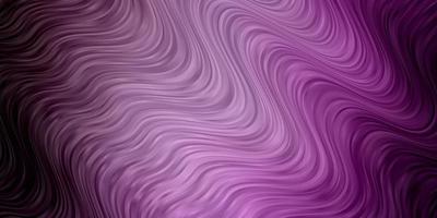 Light Purple vector texture with curves.