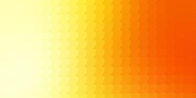 Light Red, Yellow vector backdrop with dots.