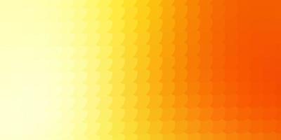 Light Red, Yellow vector backdrop with dots.