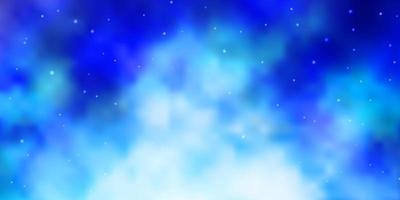 Light Pink, Blue vector texture with beautiful stars.