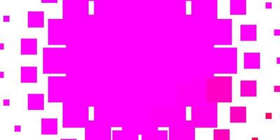 Fondo de vector violeta, rosa claro con rectángulos.