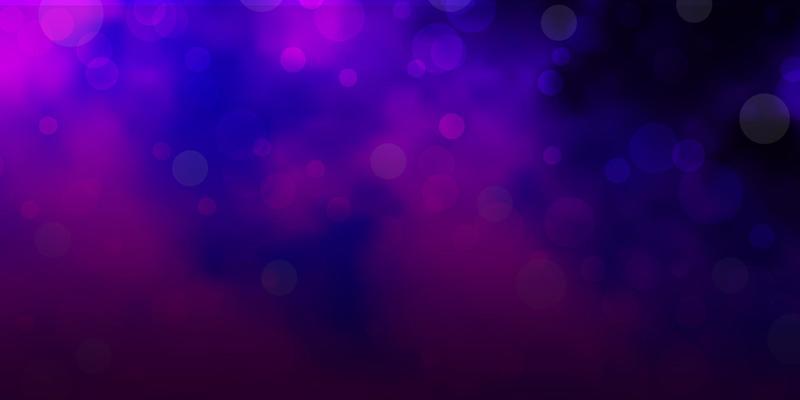 Light Purple, Pink vector backdrop with dots.