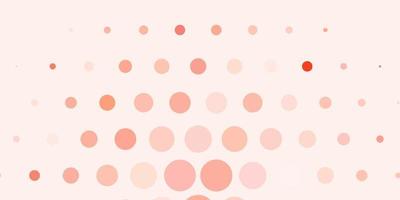 Light Red vector layout with circle shapes.