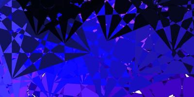 Light Purple vector texture with random triangles.