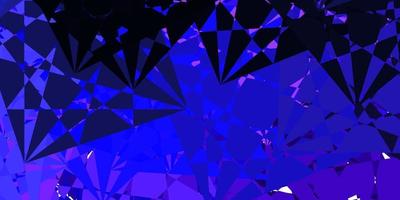 Light Purple vector texture with random triangles.