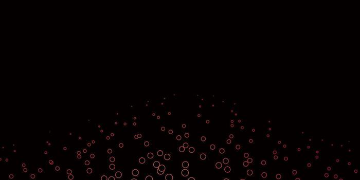 Dark Pink, Yellow vector texture with disks.