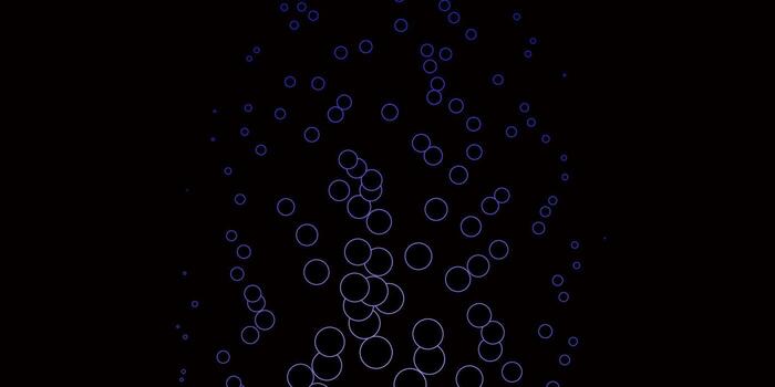 Dark Purple vector texture with disks.