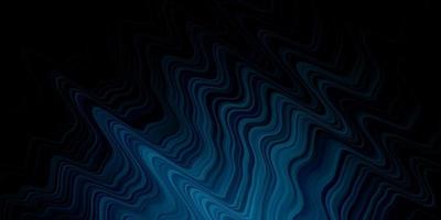 Dark BLUE vector backdrop with bent lines.