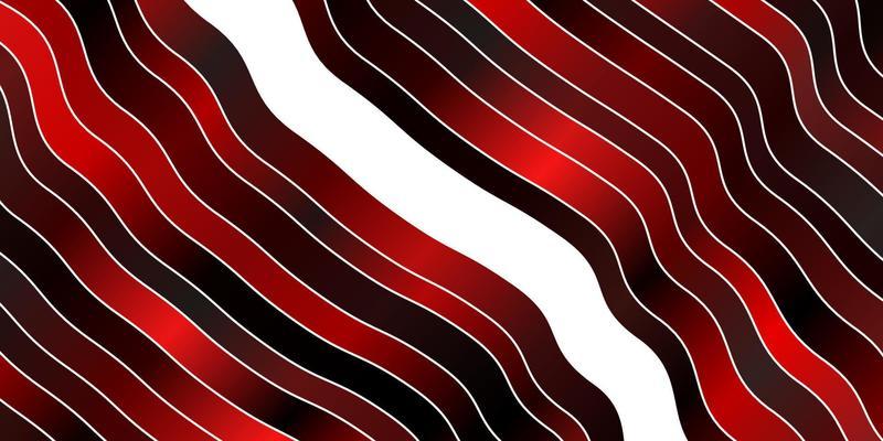 Dark Red, Yellow vector template with lines.