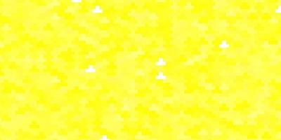 Light Yellow vector background in polygonal style.