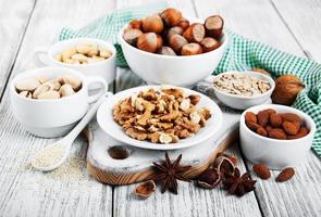 different types of nuts photo