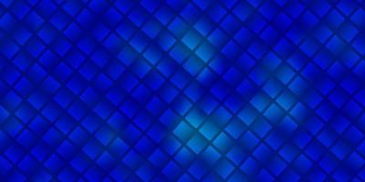 Dark BLUE vector pattern in square style.