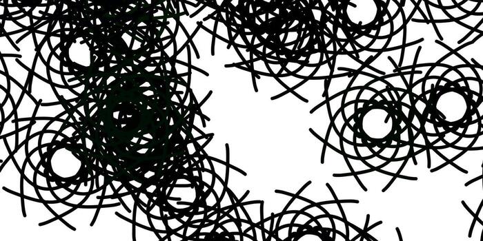 Light Green vector template with abstract forms.