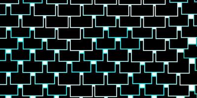 Light BLUE vector pattern in square style.