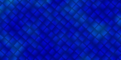 textura de vector azul claro en estilo rectangular.