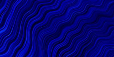 Dark BLUE vector pattern with curved lines.