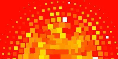 Light Orange vector pattern in square style.